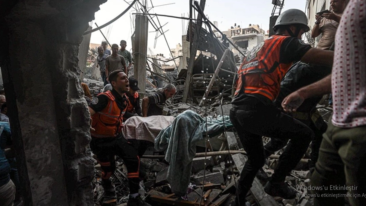İsrail'in Gazze Şeridi'ne yönelik saldırılarında ölenlerin sayısı artıyor