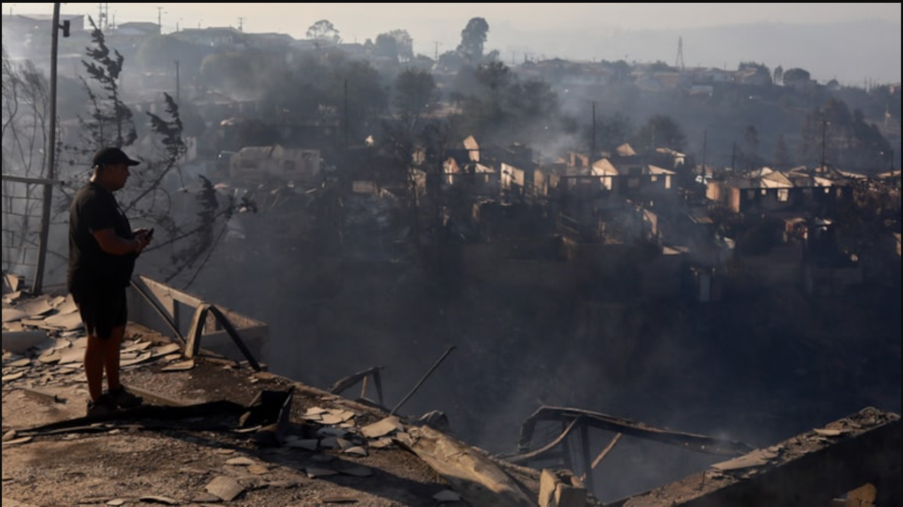 Şili'deki yangında ölü sayısı artıyor: OHAL ilan edildi