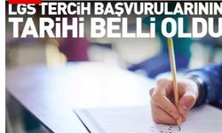 LGS tercih başvurularının tarihi belli oldu