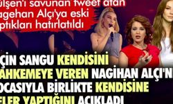 Gülşen'i savunan tweet atan Nagehan Alçı'ya eski yaptıkları hatırlatıldı. Elçin Sangu Nagehan Alçı'nın kocasıyla kendisine neler yaptığını açıkladı