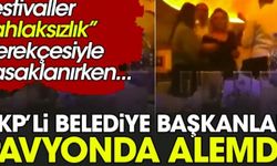 Festivaller ‘ahlaksızlık’ gerekçesiyle yasaklanırken... AKP’li belediye başkanları pavyonda alemde