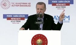 Erdoğan, isim vermeden İmamoğlu'nu hedef aldı: 'Birileri bizim yaptığımız raylı sistemleri sahiplenmek istiyor'