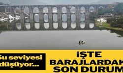 İstanbul’daki barajların doluluk oranı tedirgin etti