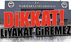 Marmara Üniversitesi’nde skandal!