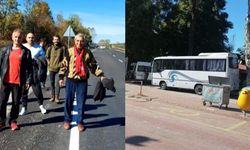 SOL Parti'nin eylemini engelleme girişimi: Bartın girişinde otobüse el kondu