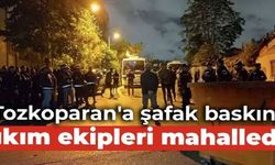 Tozkoparan'a şafak baskını: Yıkım ekipleri mahallede