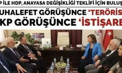 AKP-HDP anayasa değişikliği için bir araya geldi! Görüşme sonrası açıklama yapıldı: "Bugün sohbet ettik, ilgili kurullarımızla karar alacağız"