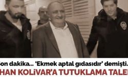 Gözaltına alınan Ekmek Üreticileri Sendikası Başkanı Cihan Kolivar, tutuklama talebiyle adliyeye sevk edildi