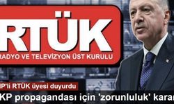 RTÜK'ten AKP propagandası için 'zorunluluk' kararı