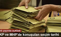Yandaş isim, AKP ve MHP'de konuşulan seçim tarihini açıkladı