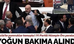 Meclis'te bir kez daha gerginlik... AKP'li ve İYİ Partili vekiller yumruklaştı