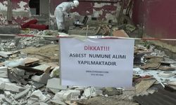 Kartal'da yıkım kararı verilen binalarda 600 ton asbest çıktı