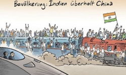 Der Spiegel'ın "nüfus" karikatürü Hindistan'ı öfkelendirdi