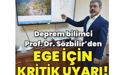 Prof. Dr. Hasan Sözbilir'den İzmir uyarısı geldi! Deprem'e Dikkat!