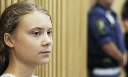 Aktivist Greta Thunberg hakim karşısında