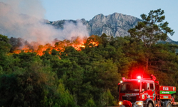 Antalya Kemer'de Orman Yangını