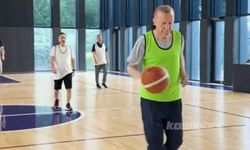 Cumhurbaşkanı Erdoğan'ın basketbol oynadığı görüntüler tartışma yarattı
