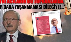 Kılıçdaroğlu'ndan 'Sivas Katliamı' paylaşımı: 'Yüreğimizde 30 yıldır sönmeyen ateş...'