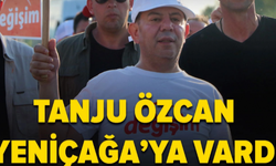 Tanju Özcan, Ankara'ya başlattığı 'Değişim ve Adalet' yürüyüşünün ikinci gününde Yeniçağa'ya ulaştı