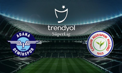 Adana Demirspor -Rizespor maçı  Mavi şimşeklerin 2-1'lik Galibiyetle  sonuçlandı