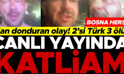 Canlı Yayında Silahlı Saldırı! Bosna Hersek'te 2'si Türk 3 ölü