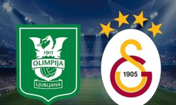 Galatasaray-Olimpija Ljubljana maçında ilk 11'ler!