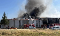 Kırıkkale'de Fabrikada Yangın çıktı