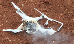Suriye'den Ürdün'e Kalkan Drone Düşürüldü!