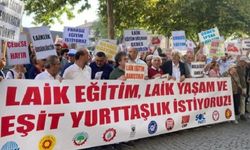 Konya'da okullara 'manevi danışman' atanmasına karşı eylem yapıldı