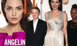 Angelina Jolie Kapak Yıldızı Oldu; 'Çocuklarım Hayatımı Kurtardı' dedi!