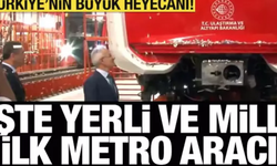 Bakan Uraloğlu Açıkladı: İşte Yerli Ve Milli İlk Metro Aracı!