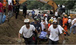 Guatemala'da Nehir Taştı: 6 ölü,13 kişi kayıp!