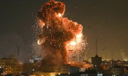 İsrail Gazze'ye Hava Saldırısı Düzenledi