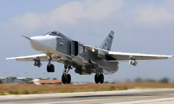 Rus Hava Kuvvetleri’ne Ait Su-24 Tipi Savaş Uçağı  düştü