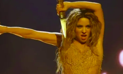 Shakira'nın dans performansı olay oldu!
