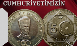 "29 Ekim Pazar günü, Cumhuriyet'in 100. yıl dönümüne Özel Para Tedavüle Hazır"