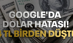 Bir Bakan Bir Daha Baktı! Google’da Dolar 4 Lira Birden Düştü