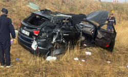 Korkunç kaza... Kayseri'de Otomobil Takla Attı: 1 Ölü 2 Yaralı