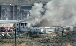 Marmara Üniversitesi'nin Yeni Kampüs İnşaatında Korkutan Yangın!