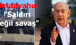 Netanyahu'dan 'Aksa Tufanı' ile İlgili Açıklama: Saldırı Değil Savaş!
