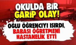 Okullarda Şiddet Bitmiyor! Oğlu Öğrenciyi Isırdı, Babası Öğretmeni Dövdü!