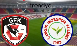 Gaziantep FK, Kalyon Stadı'nda Çaykur Rizespor'u Ağırlıyor