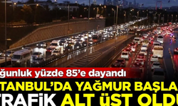 İstanbul'da İş Çıkışı Trafik Yoğunluğu!