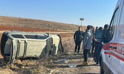 Midyat'ta Hafif Ticari Araç Devrildi: 7 Yaralı