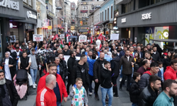 Trabzon'da Filistinlilere Destek Yürüyüşü!