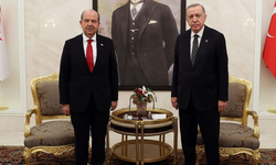 Cumhurbaşkanı Erdoğan, KKTC Cumhurbaşkanı Tatar ile bir araya geldi!