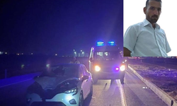 Konya'da otoyolda yürüyen bir kişiye otomobil çarptı ve hayatını kaybetti