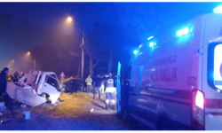 Manisa'da meydana gelen trafik kazasında 6 kişi yaralandı