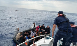 Yunanistan'dan Muğla'ya İtilen 59 Düzensiz Göçmen Kurtarıldı!