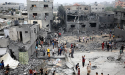 Gazze'de Ölenlerin Sayısı 21 110'a Çıktı!